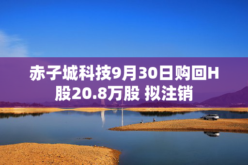 赤子城科技9月30日购回H股20.8万股 拟注销