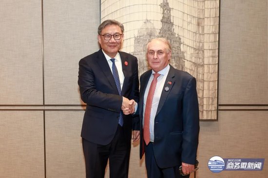 商务部部长王文涛会见澳大利亚贸易部长法瑞尔 第1张