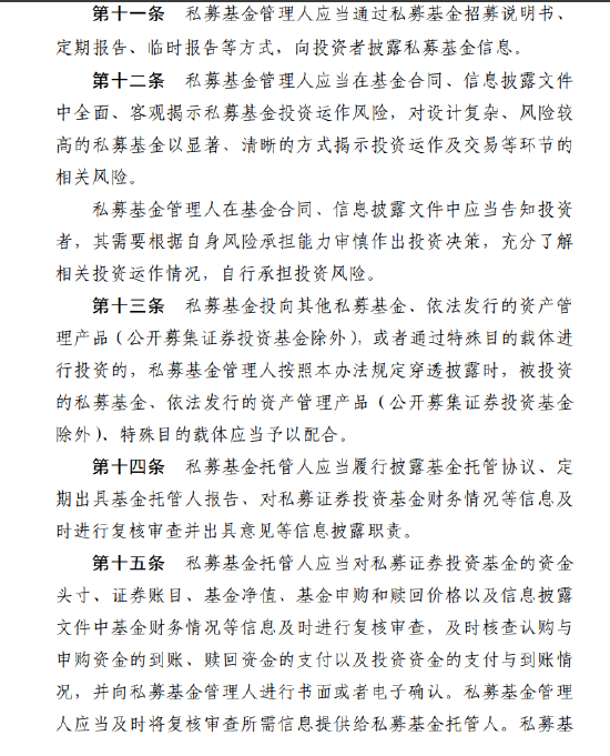 涉及1.9万家管理人！私募基金信息披露新规落地：十大要点必看，最高罚20万！ 第5张