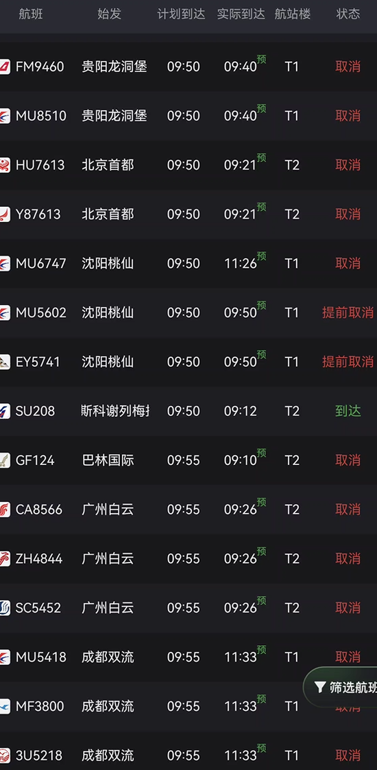 今天最猛的航班!俄罗斯航空的SU208提前38分钟落地上海浦东机场 第3张 今天最猛的航班!俄罗斯航空的SU208提前38分钟落地上海浦东机场 第3张