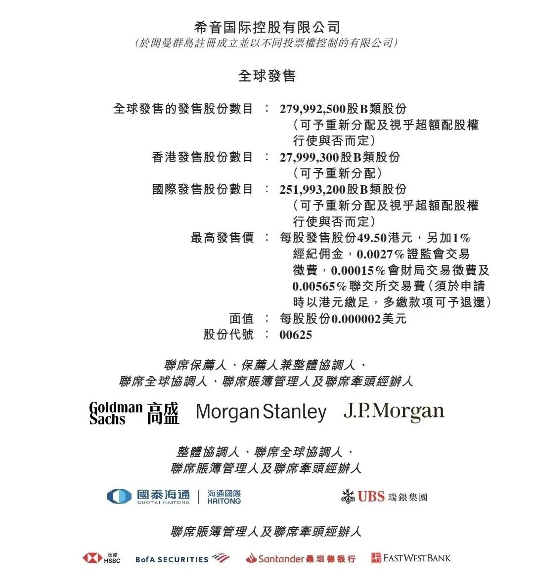 希音开启全球发售，预计募资净额约131亿港元 第1张