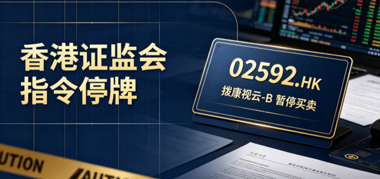 香港证监会指令停牌，拨康视云(02592)股份停止买卖