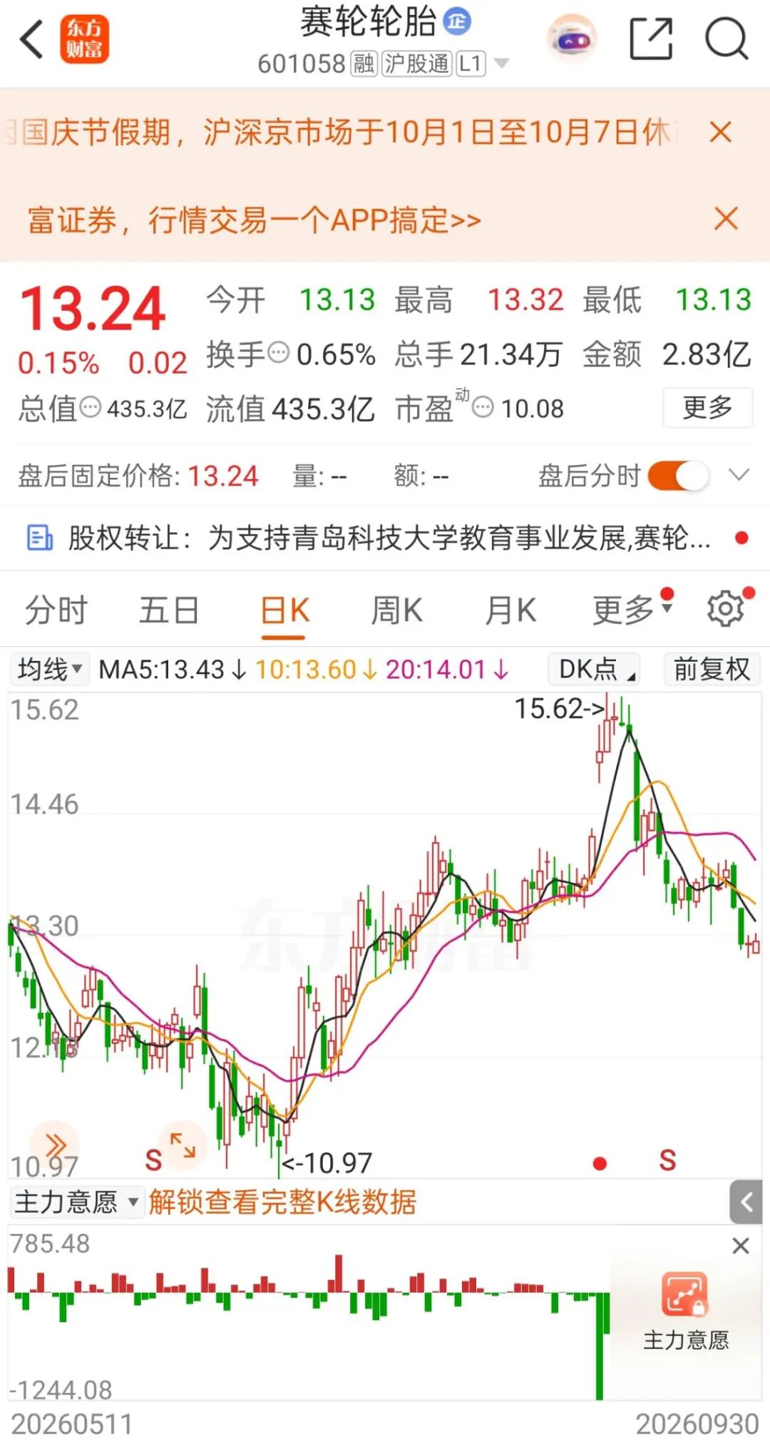 601058实控人，拟向母校捐赠超5亿元股票！ 第1张